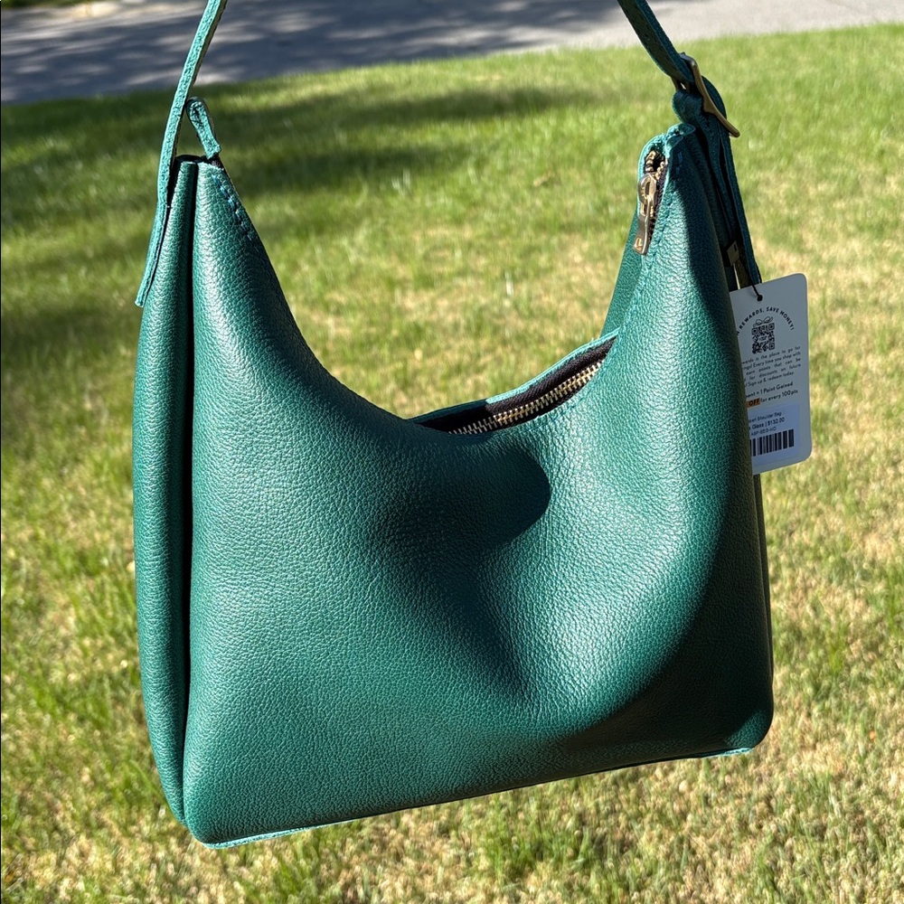 Portland Leather Goods Medium Aspen in Sea Glass